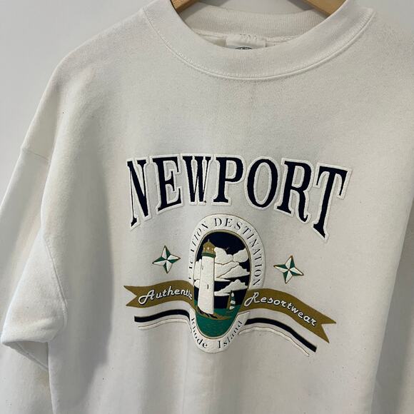 Disney World Newport Bay Club Oversize Sweatshirt Size Large - Picture 2 of 5